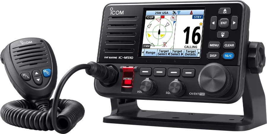Rádio VHF marítimo Icom IC-M510